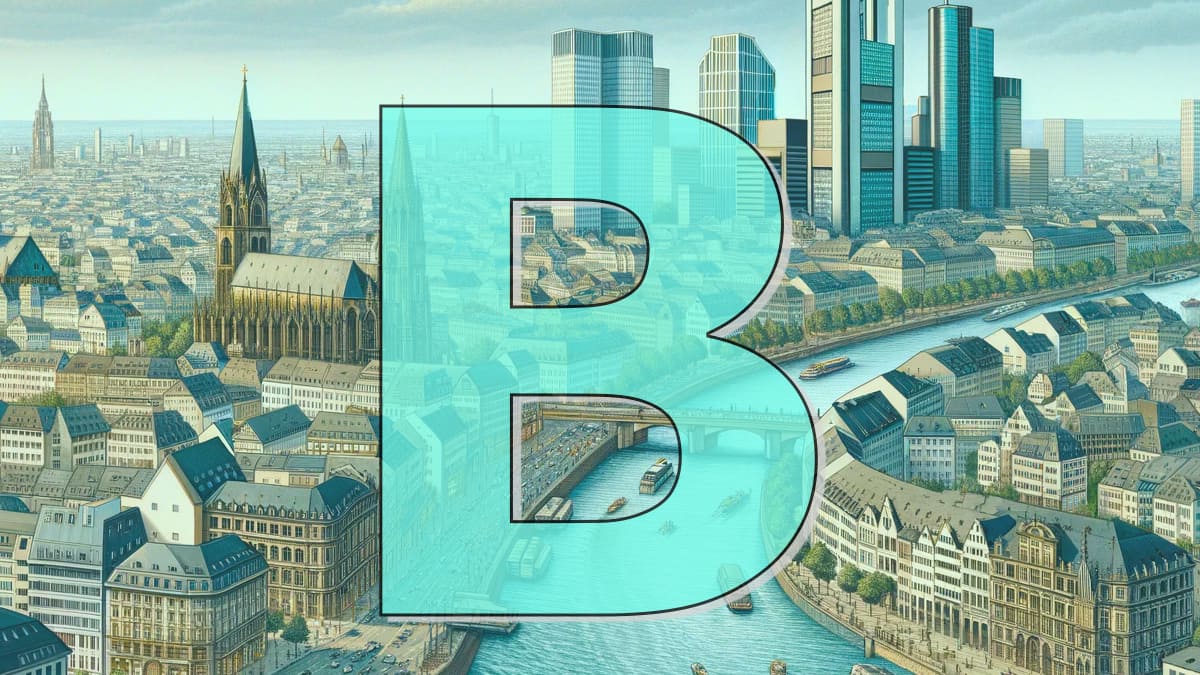 The list of German cities names starting with the letter B