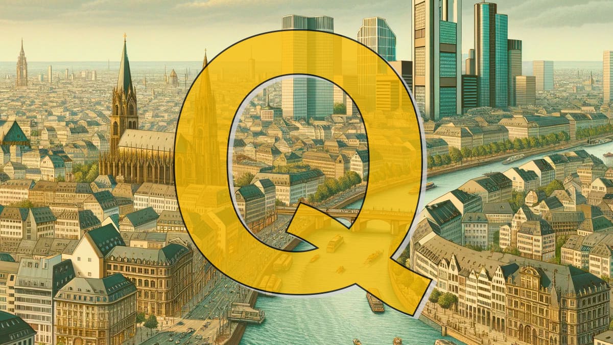 The list of German cities names starting with the letter Q