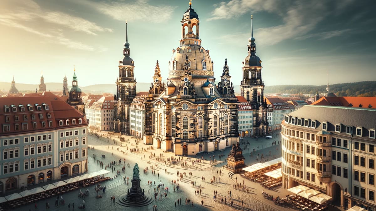 Город Дрезден: население, местное время, код, индекс