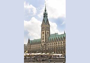 hamburg town hall s