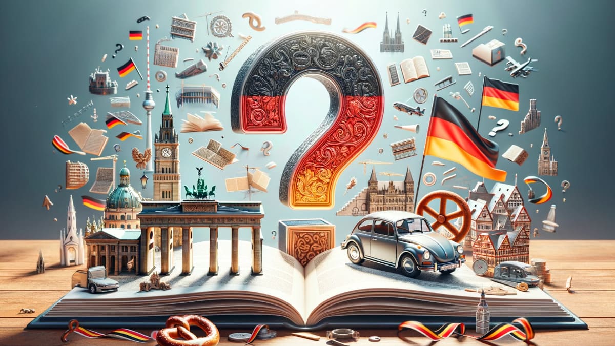 Interesting questions and answers about Germany and the Germans, questions to the quizzes and crossword puzzles