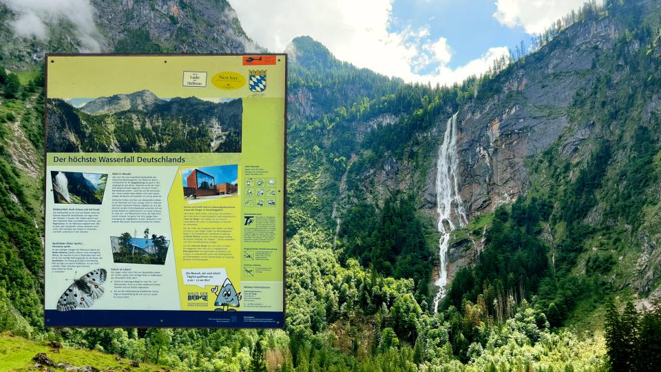 Фото: Самый высокий и большой водопад в Германии, Альпы, Бавария