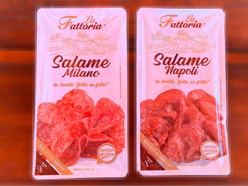 Фото: Салями, твёрдая вяленная колбаса, Миланская, Наполитанская